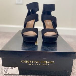 Christian Siriano For Payless Shay Platform Size 7